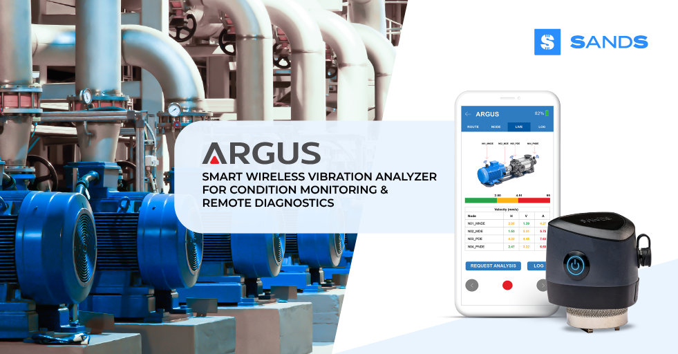 ARGUS | Wireless IoT Vibration Monitoring Sensors | SANDS